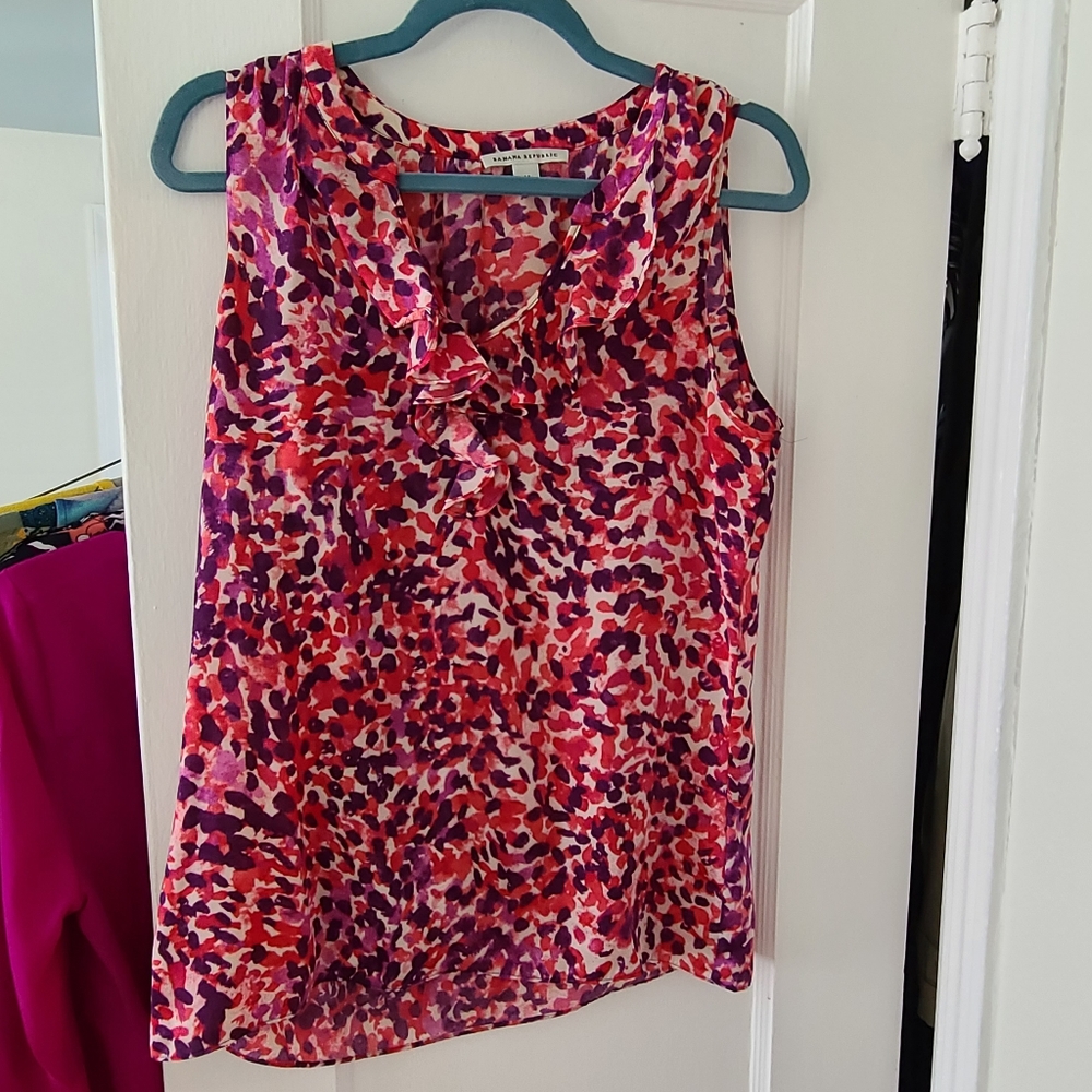 Banana Republic ruffle top